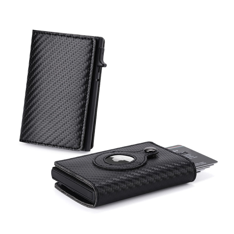 AirTag Wallet-Carbon Fibre