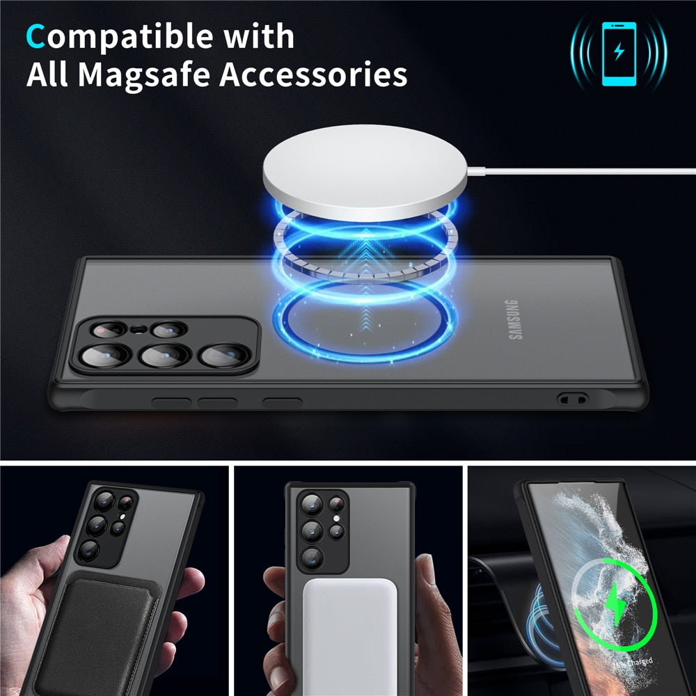 Luxury Magsafe Case-Samsung