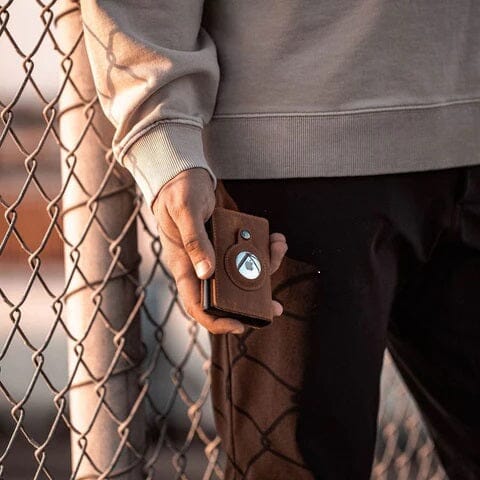 AirTag Wallet-Leather