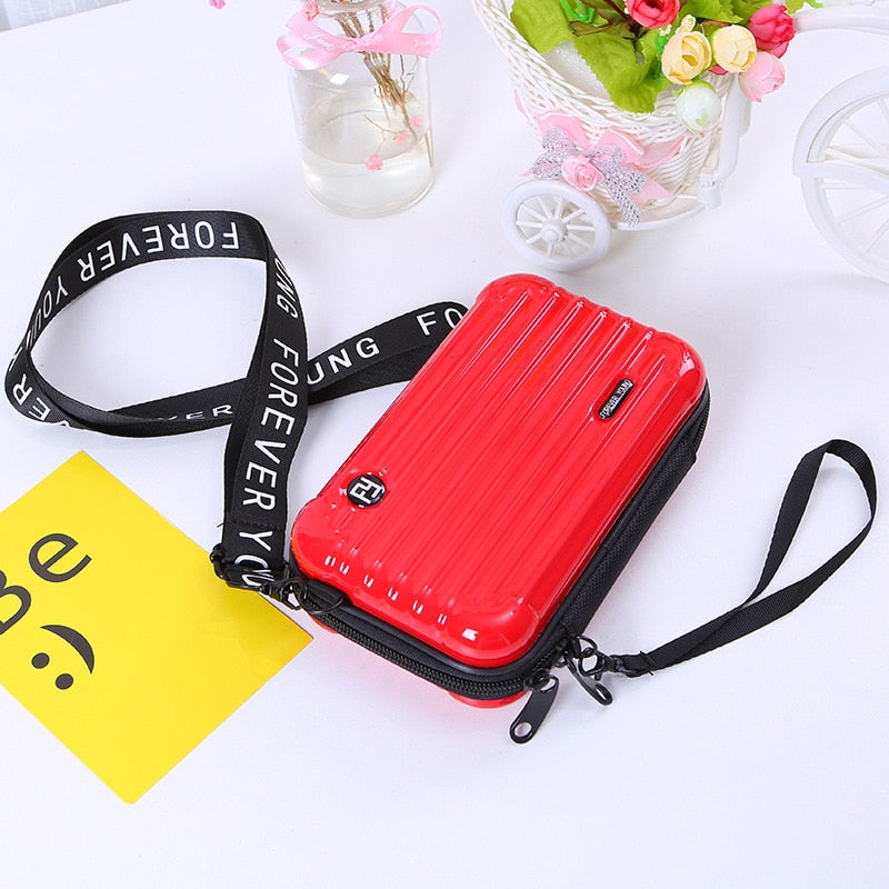 Mini suitcase 2025 crossbody bag