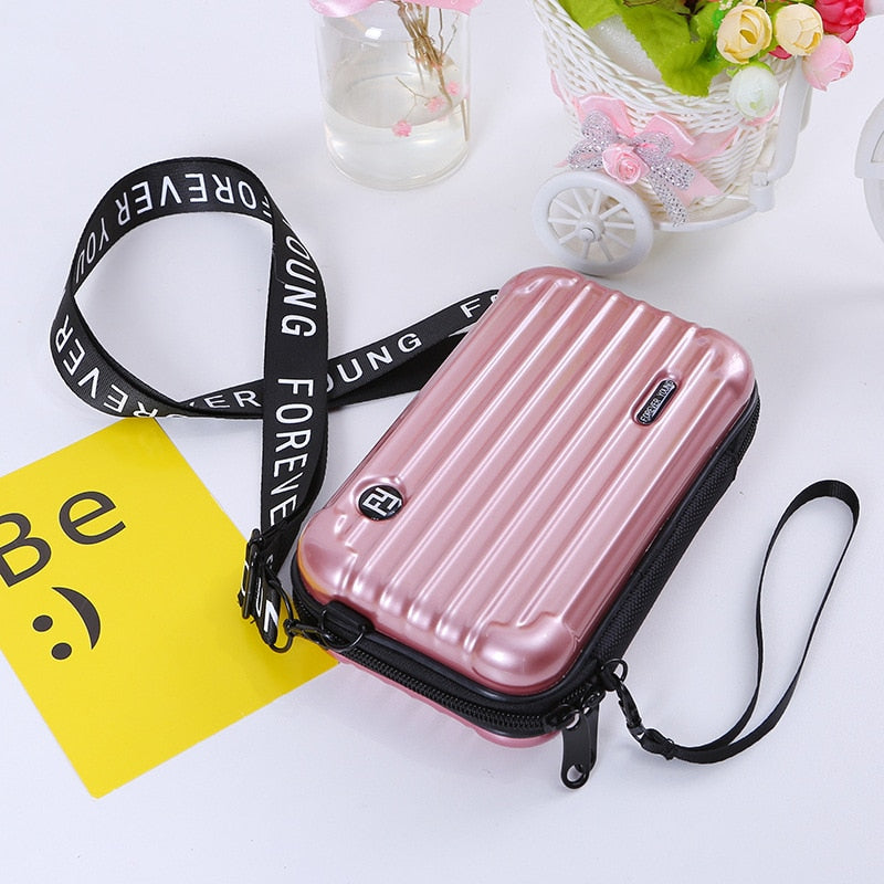 Mini Suitcase Crossbody Bag