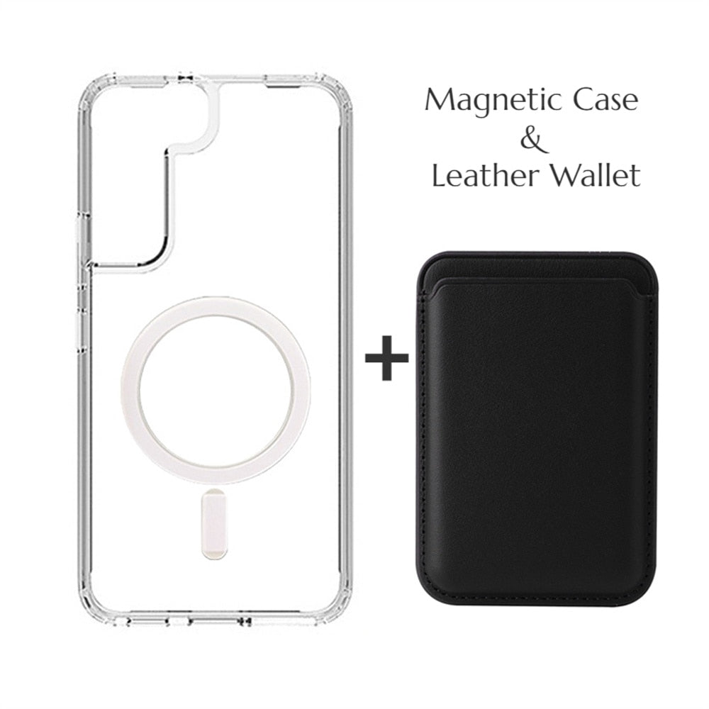 MagSafe Wallet Clear Case-Samsung