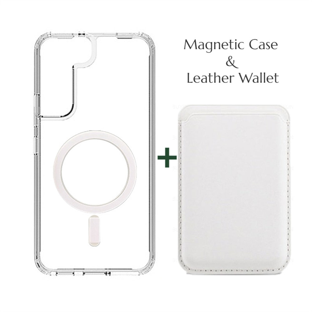 MagSafe Wallet Clear Case-Samsung